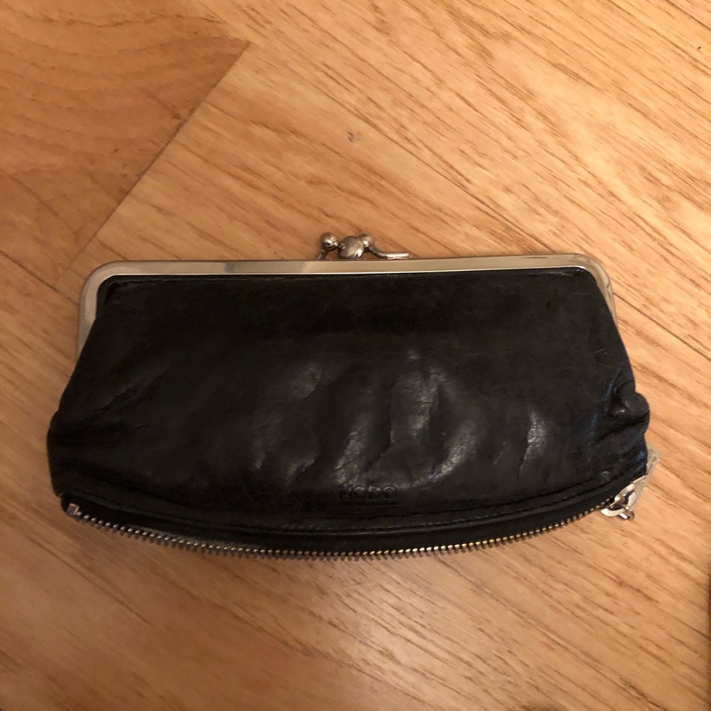 Hobo Millie Frame Zipper Bottom Wallet